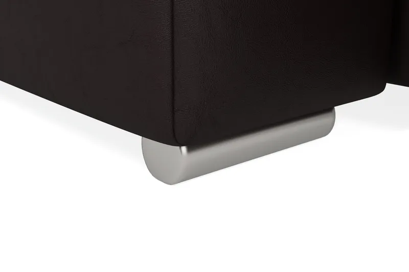 Kulmavuodesohva Jakarta Divaani säilytyksellä Vasen - Beige/Ruskea - Huonekalut - Sohva - Nahkasohva