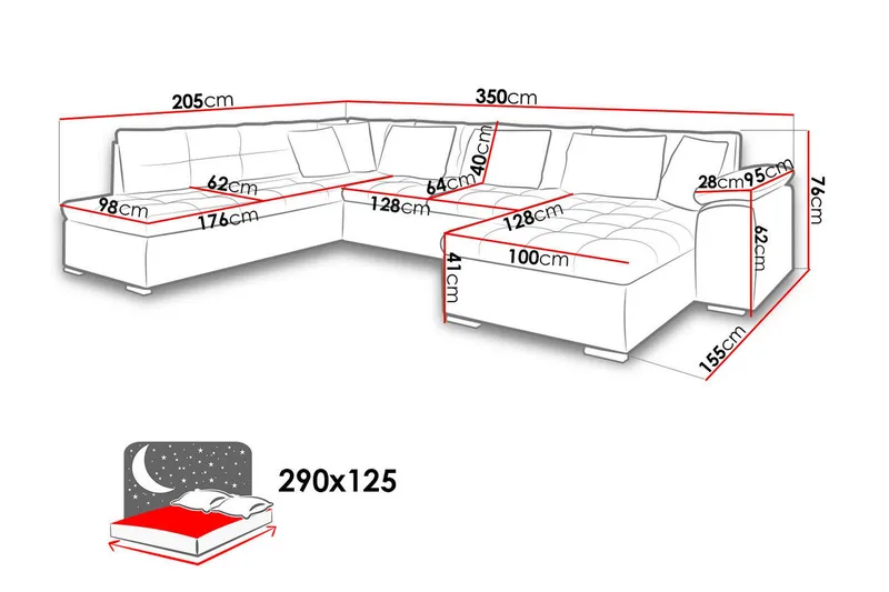 Kulmavuodesohva Jakarta Divaani säilytyksellä Vasen - Beige/Ruskea - Huonekalut - Sohva - Nahkasohva