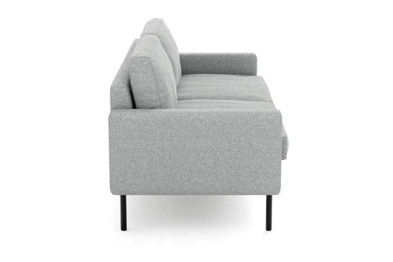 Nevada 3-istuttava Kangassohva - Harmaa - Huonekalut - Sohva - 3:n istuttava sohva