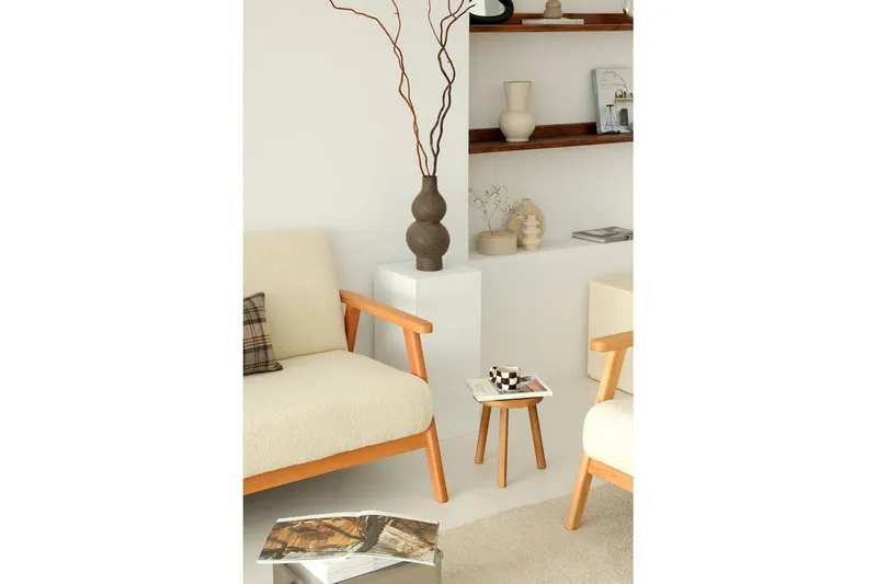 Neyros Sohva 2-sits - Valkoinen - Huonekalut - Sohva - 2:n istuttava sohva