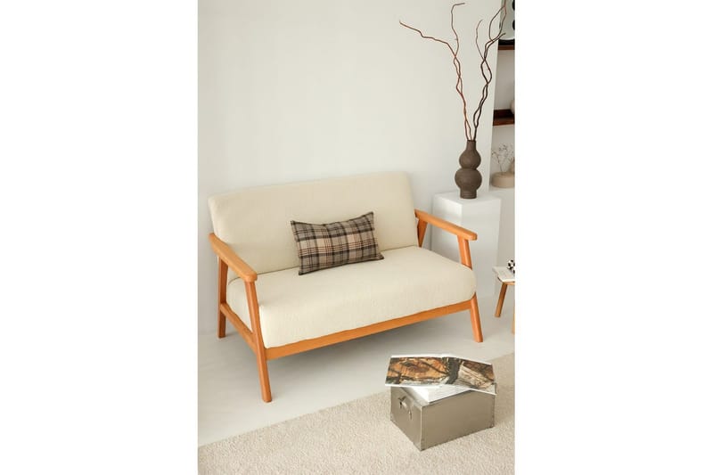 Neyros Sohva 2-sits - Valkoinen - Huonekalut - Sohva - 2:n istuttava sohva