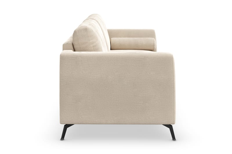 Ocean Lyx 3-istuttava Samettisohva - Beige - Huonekalut - Sohva - 2:n istuttava sohva