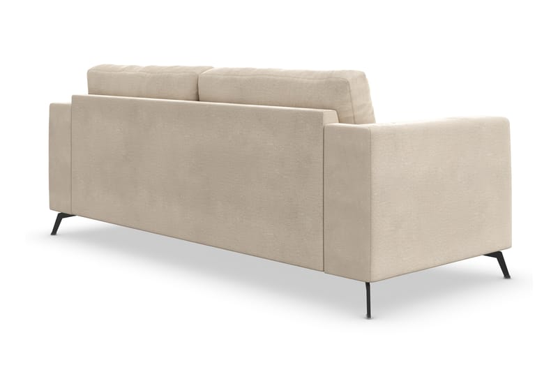 Ocean Lyx 3-istuttava Samettisohva - Beige - Huonekalut - Sohva - 2:n istuttava sohva
