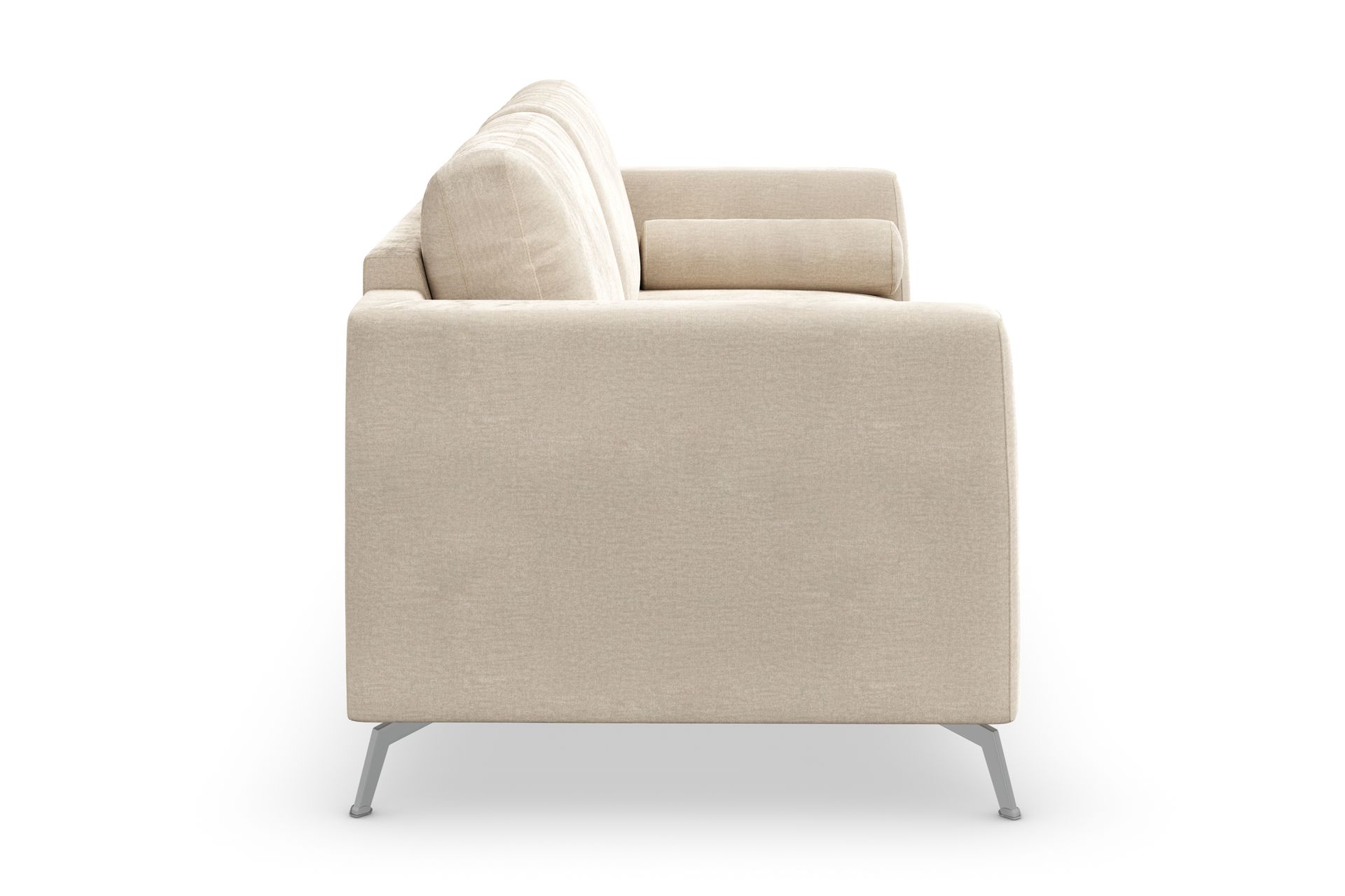 Ocean Lyx 3-istuttava Samettisohva - Beige - Huonekalut - Sohva - 2:n istuttava sohva