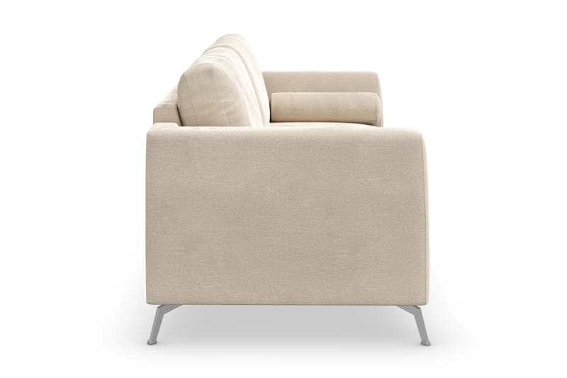 Ocean Lyx 3-istuttava Samettisohva - Beige - Huonekalut - Sohva - 2:n istuttava sohva