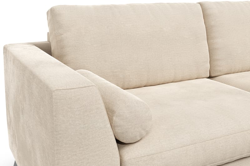 Ocean Lyx 3-istuttava Samettisohva - Beige - Huonekalut - Sohva - 2:n istuttava sohva