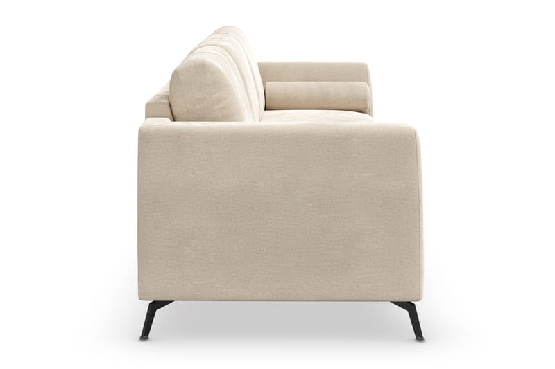 Ocean Lyx 3-istuttava Samettisohva - Beige - Huonekalut - Sohva - 3:n istuttava sohva