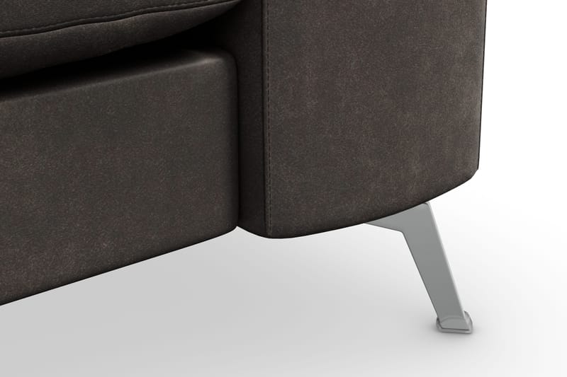 Ocean Lyx 3-istuttava Sohva Keinonahasta - Musta - Huonekalut - Sohva - 2:n istuttava sohva