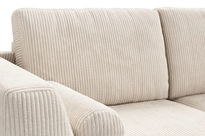 Ocean Lyx 4-istuttava Manchestersohva - Beige - Huonekalut - Sohva - 4:n istuttava sohva