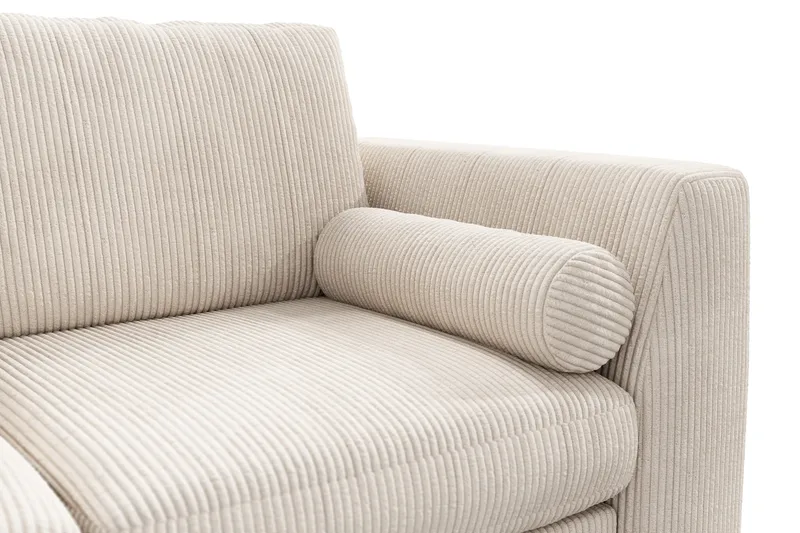 Ocean Lyx 4-istuttava Manchestersohva - Beige - Huonekalut - Sohva - 4:n istuttava sohva
