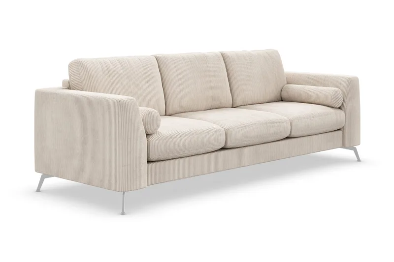 Ocean Lyx 4-istuttava Manchestersohva - Beige - Huonekalut - Sohva - 4:n istuttava sohva