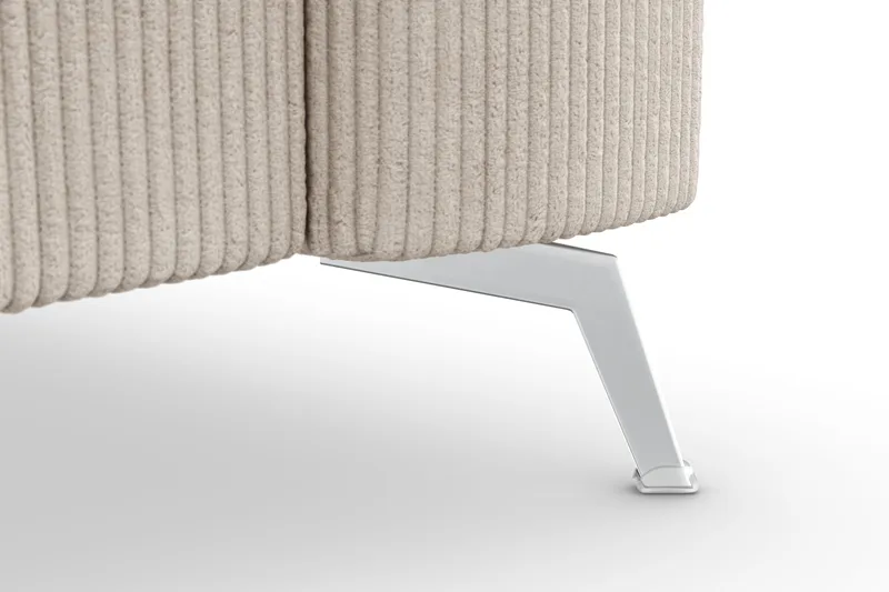 Ocean Lyx 4-istuttava Manchestersohva - Beige - Huonekalut - Sohva - 4:n istuttava sohva