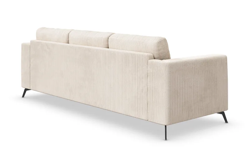 Ocean Lyx 4-istuttava Manchestersohva - Beige - Huonekalut - Sohva - 4:n istuttava sohva