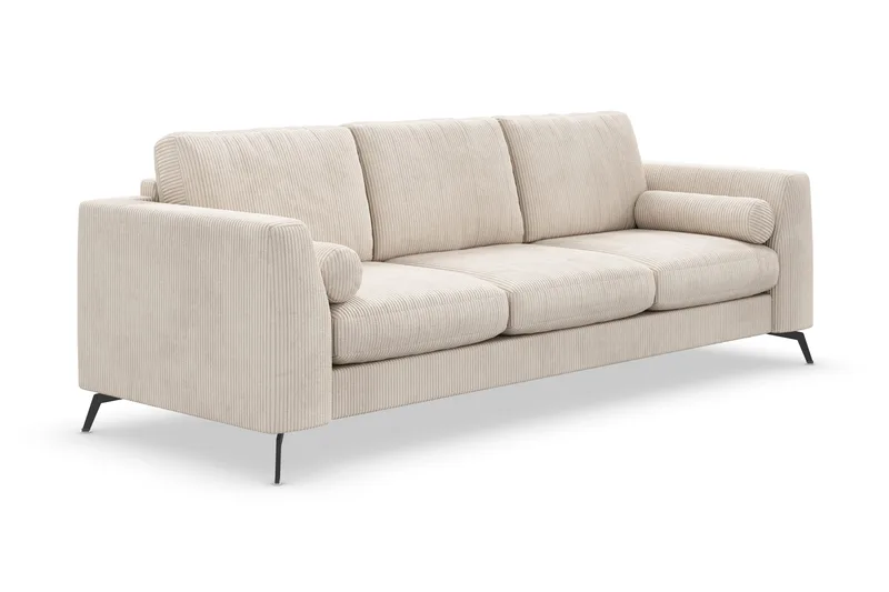 Ocean Lyx 4-istuttava Manchestersohva - Beige - Huonekalut - Sohva - 4:n istuttava sohva