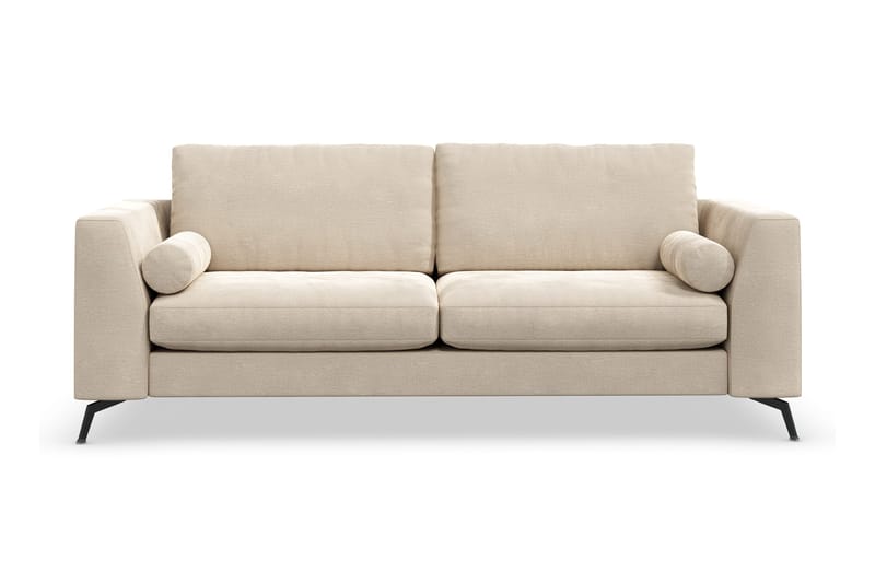 Ocean Lyx sohva niskatyynyillä kangasta, Beige