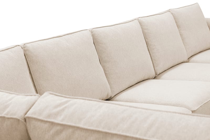 Optus 6-istuttava U-sohva divaanilla ja oikealla puolella olevalla lepotuoliosalla - Beige - Huonekalut - Sohva - Divaanisohva