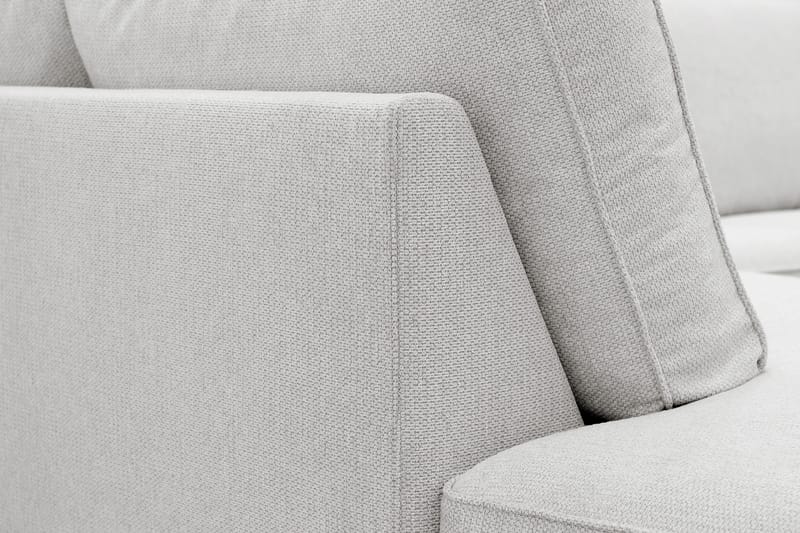 Optus 6-istuttava U-sohva divaanilla ja oikealla puolella olevalla lepotuoliosalla - Vaaleanharmaa - Huonekalut - Sohva - Divaanisohva