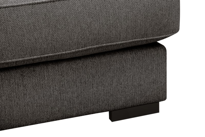Optus 6-istuttava U-sohva divaanilla ja oikealla puolella olevalla lepotuoliosalla - Tummanharmaa - Huonekalut - Sohva - Divaanisohva