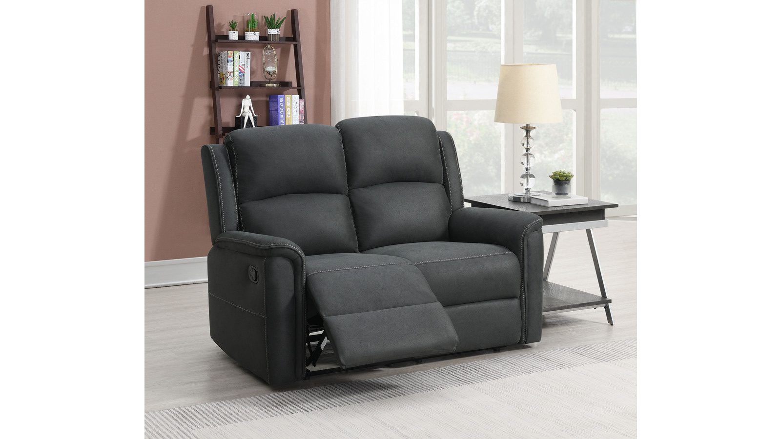 Orvella recliner-sohva 2-istuttava - Harmaa
