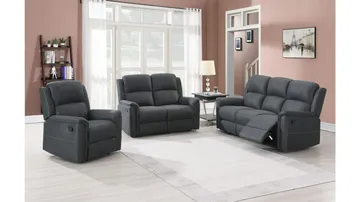 Orvella recliner-sohva 2-istuttava - Harmaa - Huonekalut - Sohva - Mekanismisohva - 2 istuttava mekanismisohva