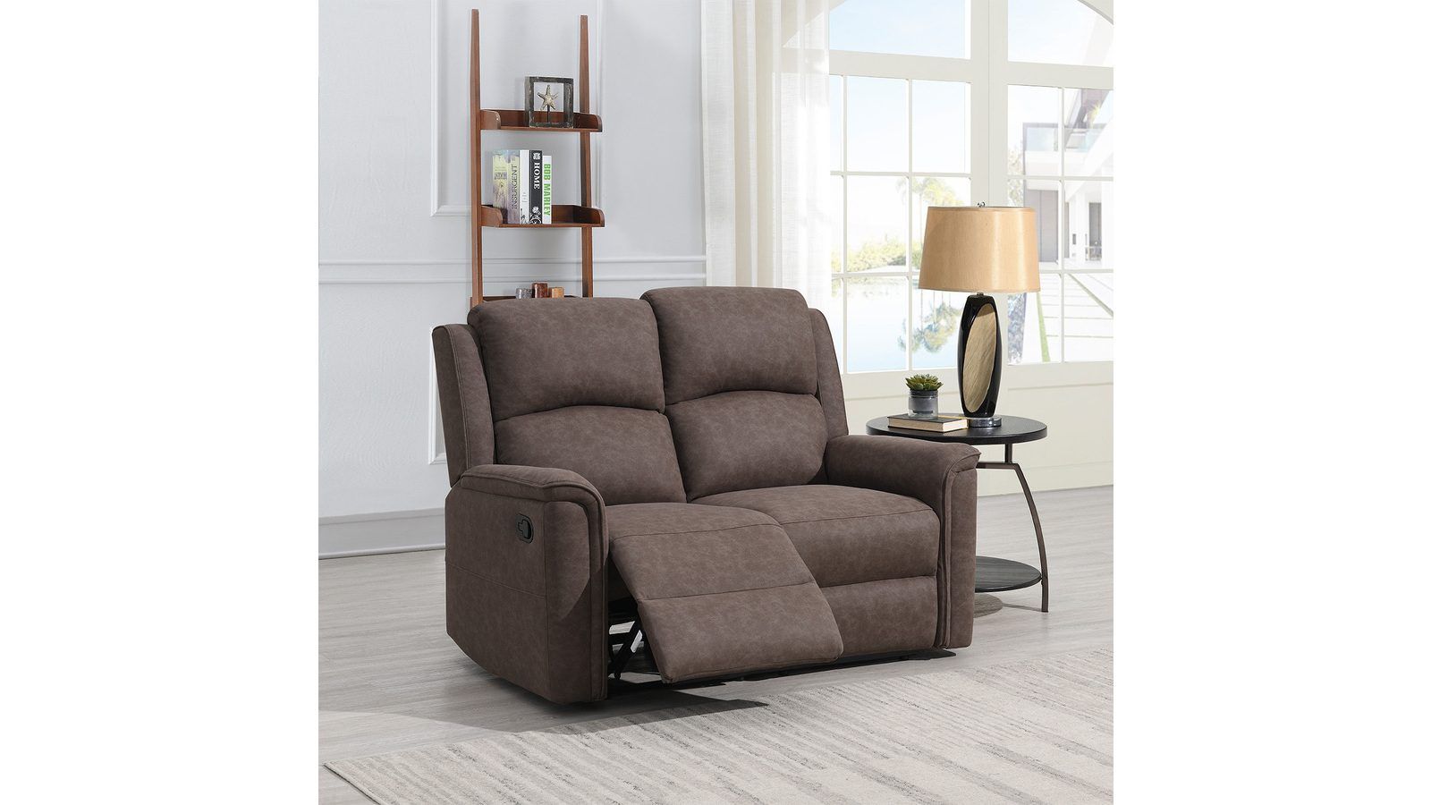Orvella recliner-sohva 2-istuttava - Ruskea