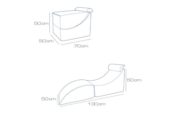Päivävuode Selkänojalla Burundi 50 cm - Antrasiitti - Huonekalut - Sohva - Sohvasängyt