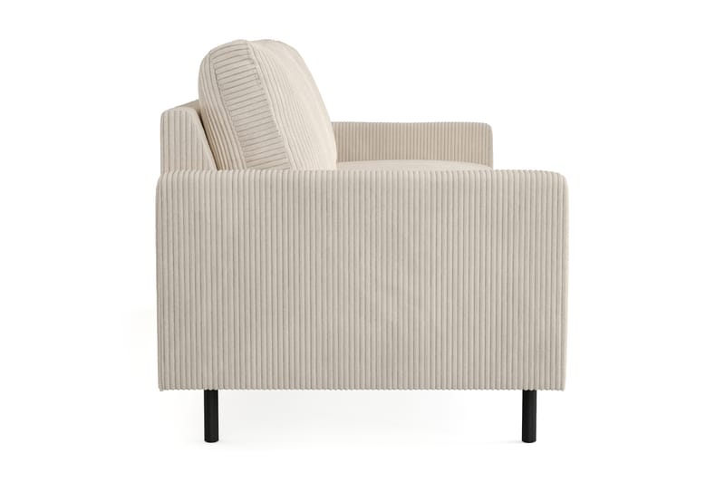 Peppe 3-istuttava Manchestersohva - Beige - Huonekalut - Sohva - 3:n istuttava sohva