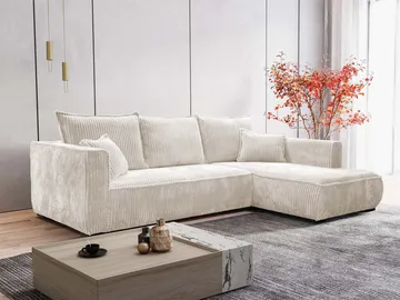 Puente 4-istuttava sohva divaanilla - beige - Huonekalut - Sohva - Divaanisohva
