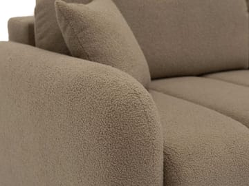 Quarlos 3-istuttava vuodesohva säilytystilalla - Beige - Huonekalut - Sohva - Vuodesohva - 3 istuttava vuodesohva