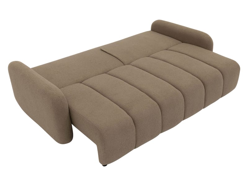Quarlos 3-istuttava vuodesohva säilytystilalla - Beige - Huonekalut - Sohva - Vuodesohva - 3 istuttava vuodesohva