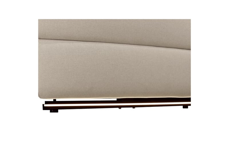 Recliner-sohva ilman kulmaa Loft24 3-istuttava sohva Rayland Vit - Huonekalut - Sohva - Mekanismisohva - 3 istuttava mekanismisohva