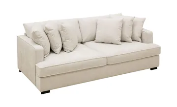 Rossita 4-istuttava Syvä Kangassohva - Beige - Huonekalut - Sohva - 4:n istuttava sohva