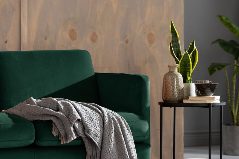 Samettisohva Elion 2:n ist - Vihreä - Huonekalut - Sohva - 2:n istuttava sohva