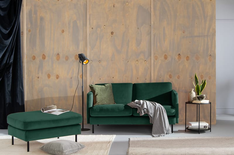 Samettisohva Elion 2:n ist - Vihreä - Huonekalut - Sohva - 2:n istuttava sohva