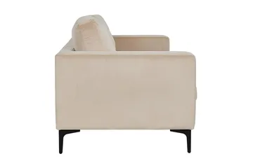 3:n ist Samettisohva Sharleen - Beige - Huonekalut - Sohva - Samettisohva