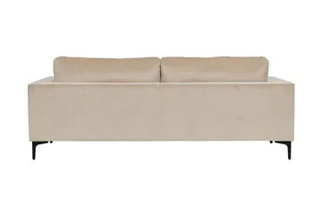 3:n ist Samettisohva Sharleen - Beige - Huonekalut - Sohva - Samettisohva