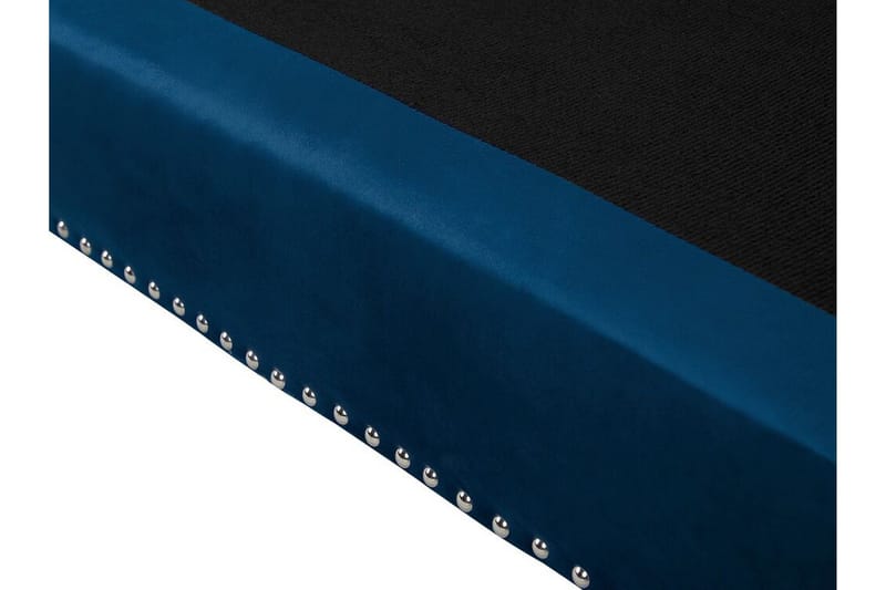 Llawhaden suorakaiteen muotoinen Chesterfield samettisohva 211 cm - Sininen - Huonekalut - Sohva - Samettisohva