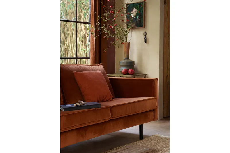 Samettisohva Dotty 2,5:n ist - Huonekalut - Sohva - Samettisohva