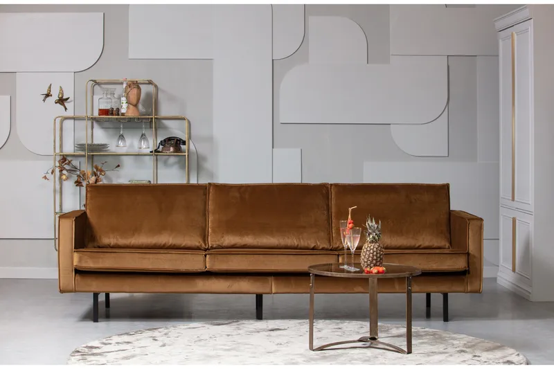 Samettisohva Dotty 3:n ist - Huonekalut - Sohva - Samettisohva