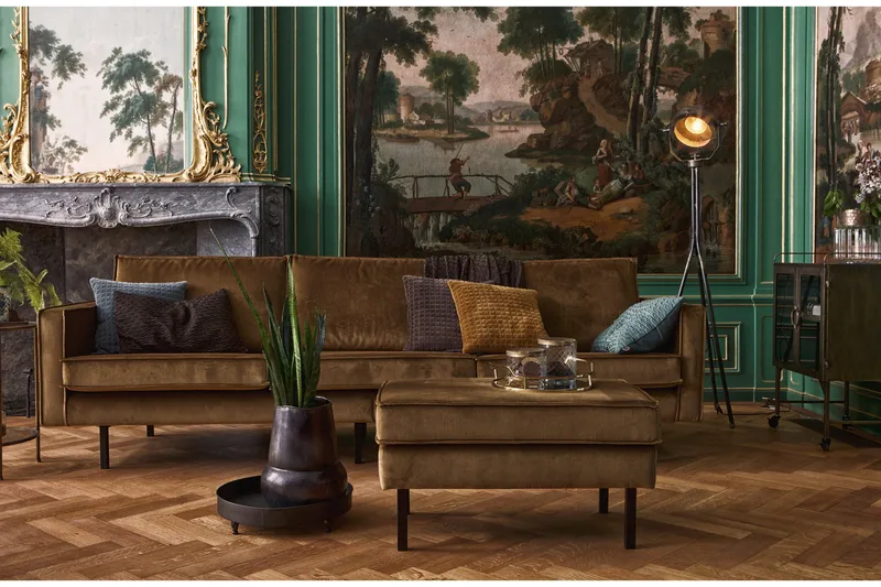 Samettisohva Dotty 3:n ist - Huonekalut - Sohva - Samettisohva