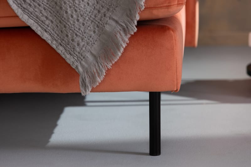 Samettisohva Elion 3:n ist - Roosa - Huonekalut - Sohva - Samettisohva