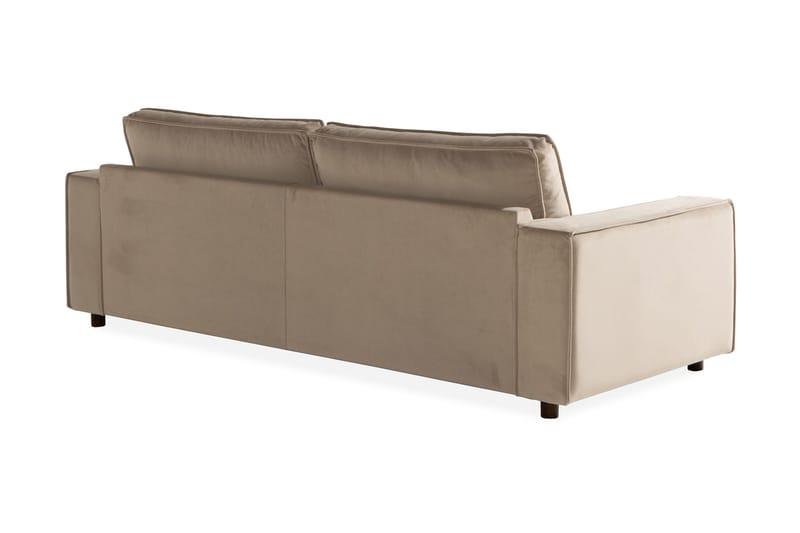 Samettisohva Leonora 4:n ist - Beige - Huonekalut - Sohva - Samettisohva