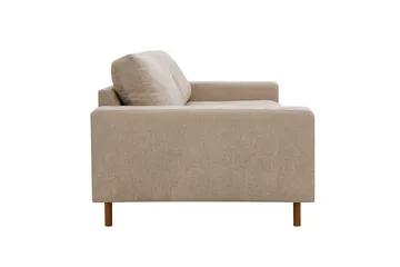 Scandi Deep 3-istuttava sohva kankaalla - Beige - Huonekalut - Sohva - 3:n istuttava sohva