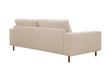 Scandi Deep 3-istuttava sohva Vakosametti - Beige - Huonekalut - Sohva - 3:n istuttava sohva