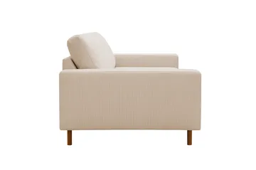 Scandi Deep 3-istuttava sohva Vakosametti - Beige - Huonekalut - Sohva - 3:n istuttava sohva