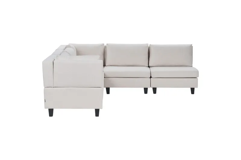 Soffgrupp Beige, Black - Huonekalut - Sohva - Moduulisohva