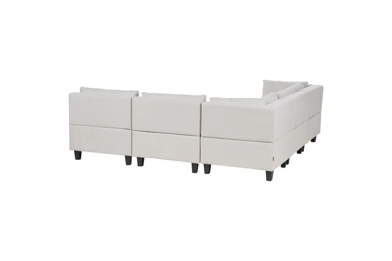 Soffgrupp Beige, Black - Huonekalut - Sohva - Moduulisohva