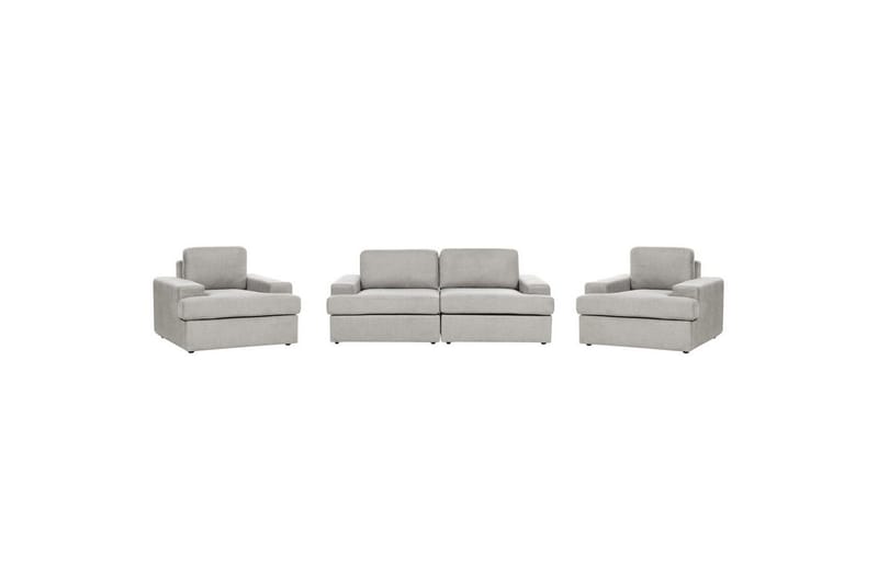 Soffgrupp Beliani Alla Beige Grey