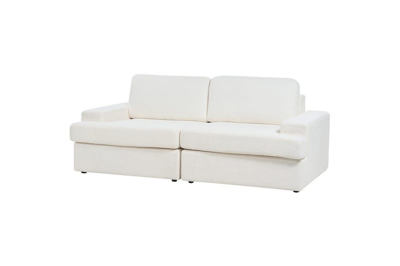Soffgrupp Beliani Alla Beige White - Huonekalut - Sohva - Sohvaryhmä