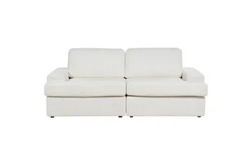 Soffgrupp Beliani Alla Beige White - Huonekalut - Sohva - Sohvaryhmä